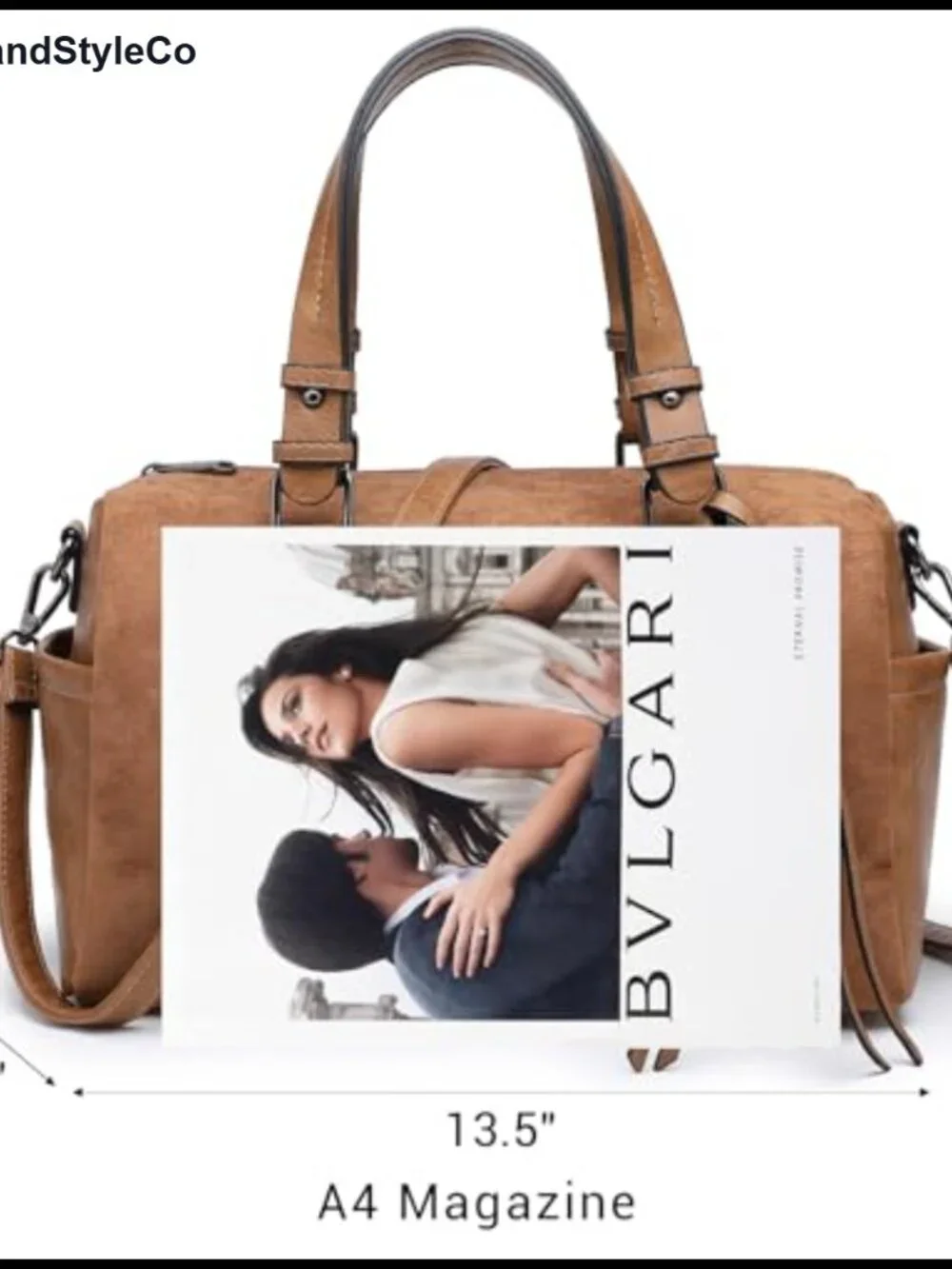 Dasein Women Soft Vegan Leather Large Hobo Satchel Top Handle Work Tote